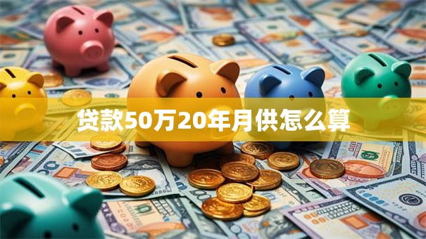 贷款50万20年月供怎么算