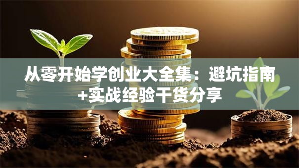 从零开始学创业大全集：避坑指南+实战经验干货分享