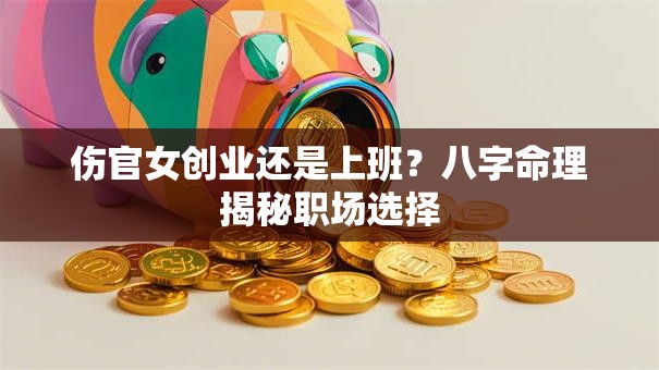 伤官女创业还是上班？八字命理揭秘职场选择