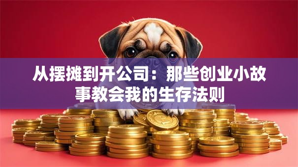 从摆摊到开公司：那些创业小故事教会我的生存法则