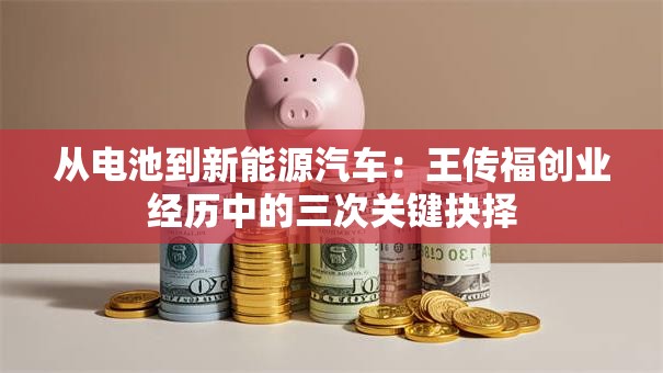 从电池到新能源汽车：王传福创业经历中的三次关键抉择