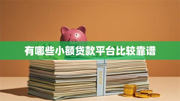 有哪些小额贷款平台比较靠谱