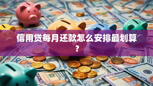 信用贷每月还款怎么安排最划算？
