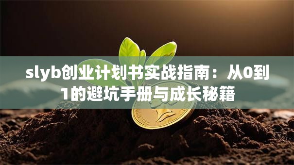 slyb创业计划书实战指南：从0到1的避坑手册与成长秘籍