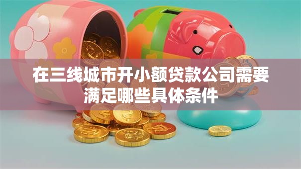 在三线城市开小额贷款公司需要满足哪些具体条件