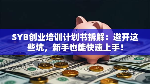 SYB创业培训计划书拆解：避开这些坑，新手也能快速上手！