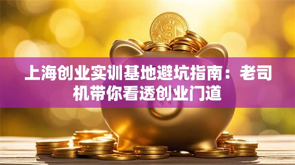 上海创业实训基地避坑指南：老司机带你看透创业门道