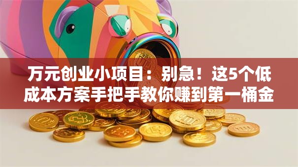 万元创业小项目：别急！这5个低成本方案手把手教你赚到第一桶金