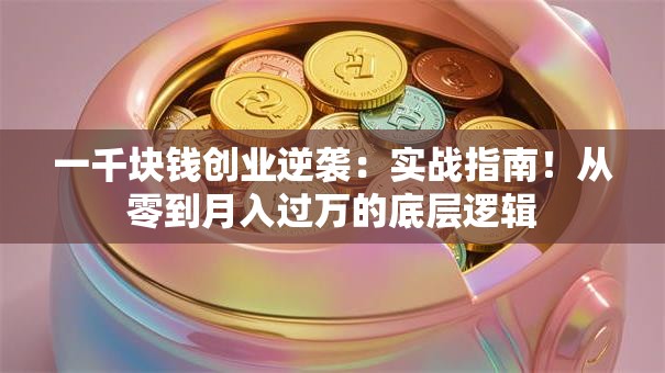 一千块钱创业逆袭：实战指南！从零到月入过万的底层逻辑