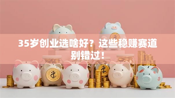 35岁创业选啥好？这些稳赚赛道别错过！