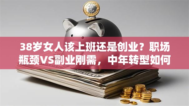 38岁女人该上班还是创业？职场瓶颈VS副业刚需，中年转型如何选