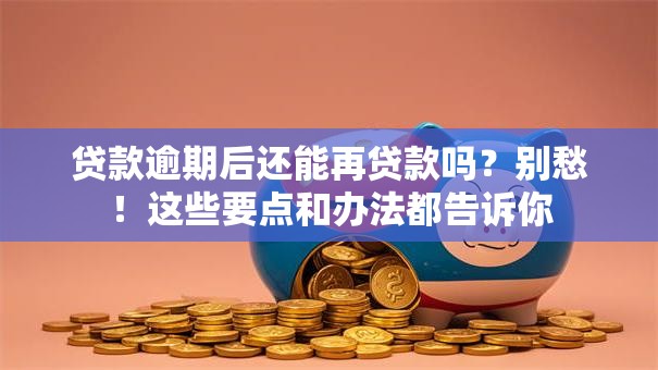 贷款逾期后还能再贷款吗?别愁!这些要点和办法都告诉你 贷款逾期后还能再贷款吗?别愁!这些要点和办法都告诉你