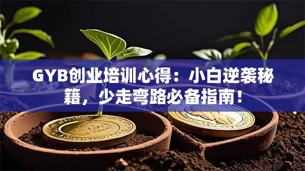 GYB创业培训心得：小白逆袭秘籍，少走弯路必备指南！