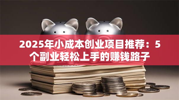2025年小成本创业项目推荐：5个副业轻松上手的赚钱路子