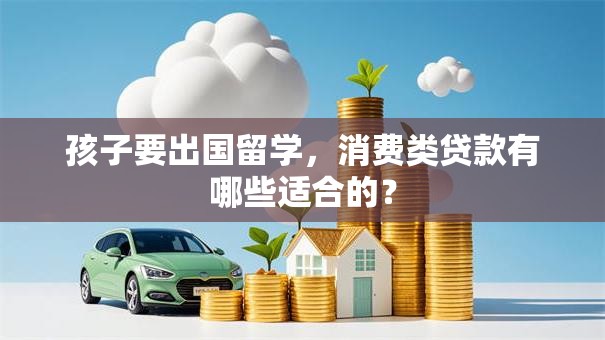 孩子要出国留学，消费类贷款有哪些适合的？