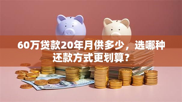 60万贷款20年月供多少，选哪种还款方式更划算？
