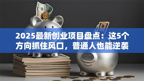 2025最新创业项目盘点：这5个方向抓住风口，普通人也能逆袭！