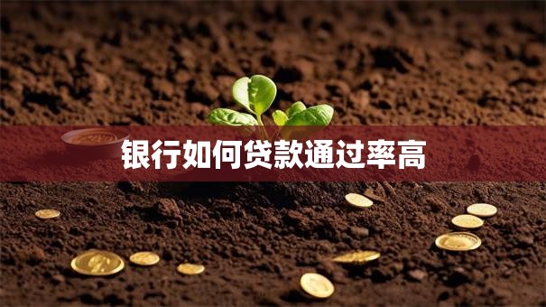 银行如何贷款通过率高