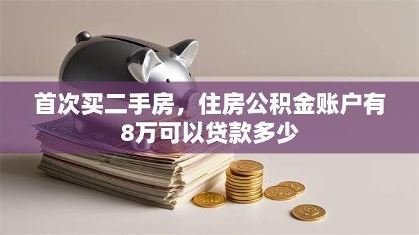 首次买二手房，住房公积金账户有8万可以贷款多少