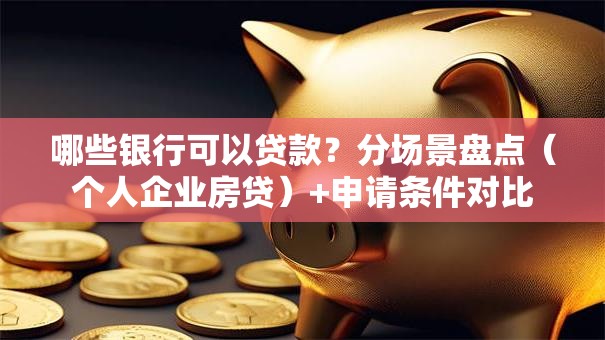 哪些银行可以贷款？分场景盘点（个人企业房贷）+申请条件对比