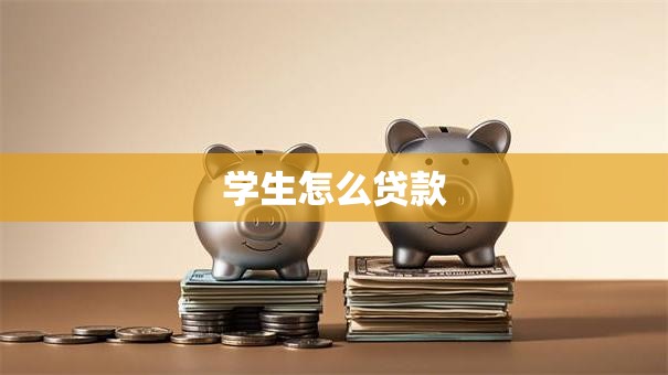 学生怎么贷款