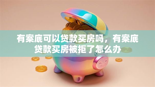 有案底可以贷款买房吗，有案底贷款买房被拒了怎么办