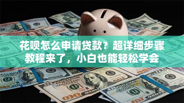 花呗怎么申请贷款?超详细步骤教程来了,小白也能轻松学会 花呗怎么申请贷款?超详细步骤教程来了,小白也能轻松学会