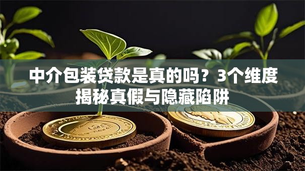 中介包装贷款是真的吗？3个维度揭秘真假与隐藏陷阱