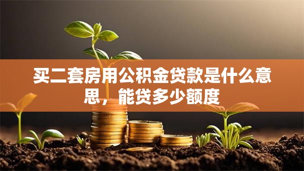 买二套房用公积金贷款是什么意思，能贷多少额度