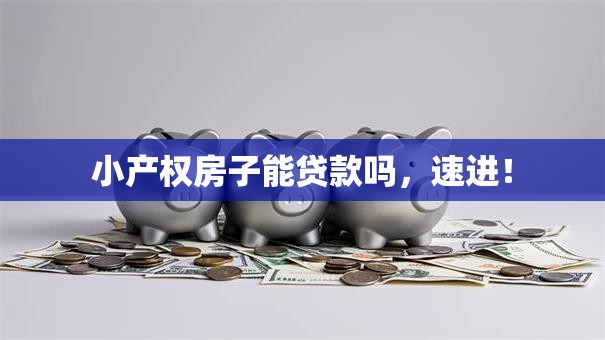 小产权房子能贷款吗，速进！