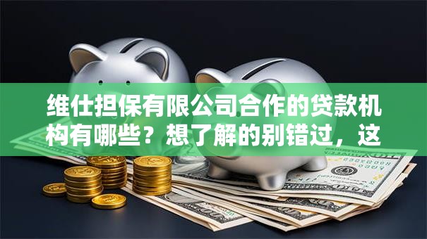 维仕担保有限公司合作的贷款机构有哪些?想了解的别错过,这些信息要知道 维仕担保有限公司合作的贷款机构有哪些?想了解的别错过,这些信息要知道