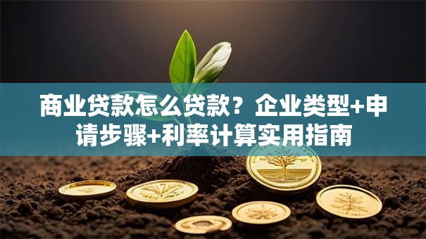 商业贷款怎么贷款?企业类型+申请步骤+利率计算实用指南 商业贷款怎么贷款?企业类型+申请步骤+利率计算实用指南