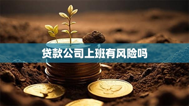 贷款公司上班有风险吗
