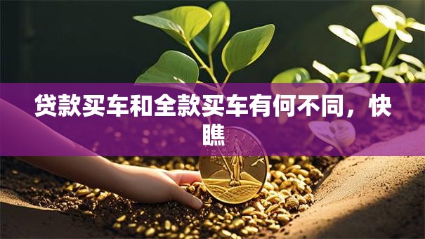 贷款买车和全款买车有何不同，快瞧