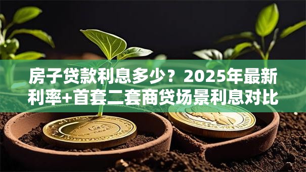 房子贷款利息多少？2025年最新利率+首套二套商贷场景利息对比