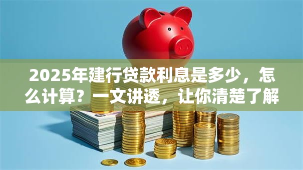 2025年建行贷款利息是多少，怎么计算？一文讲透，让你清楚了解利息详情