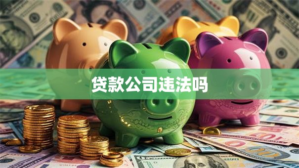 贷款公司违法吗