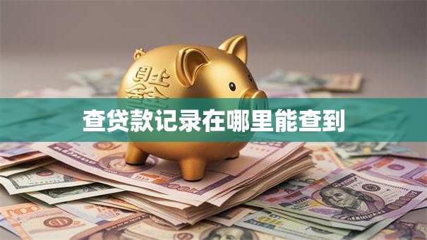 查贷款记录在哪里能查到