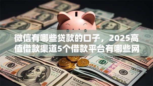 微信有哪些贷款的口子，2025高值借款渠道5个借款平台有哪些网贷口子