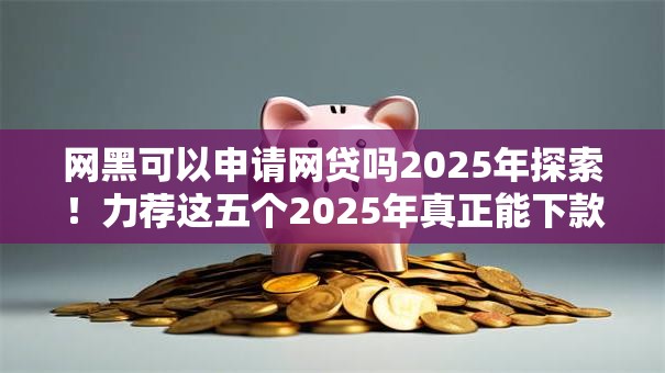 网黑可以申请网贷吗2025年探索！力荐这五个2025年真正能下款的网贷