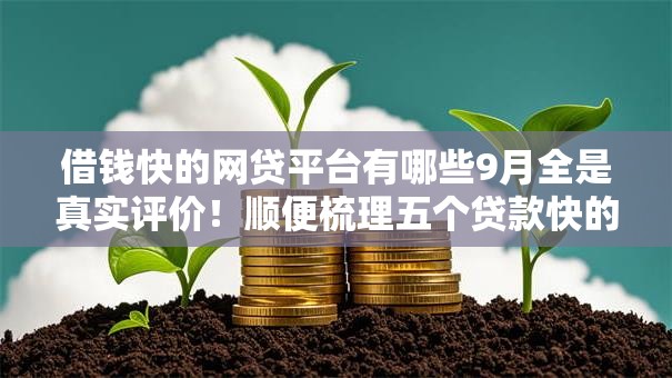 借钱快的网贷平台有哪些9月全是真实评价！顺便梳理五个贷款快的网贷口子多