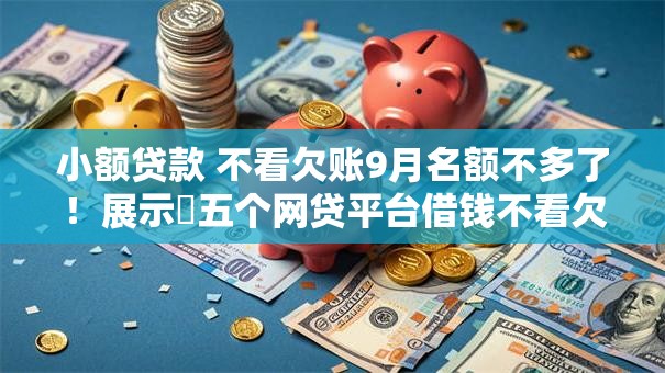 小额贷款 不看欠账9月名额不多了！展示​五个网贷平台借钱不看欠账记录