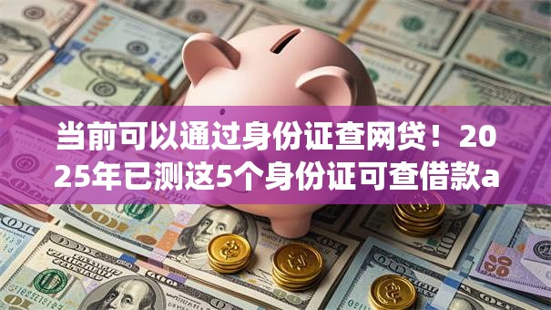 当前可以通过身份证查网贷！2025年已测这5个身份证可查借款app