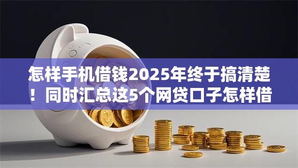 怎样手机借钱2025年终于搞清楚！同时汇总这5个网贷口子怎样借款