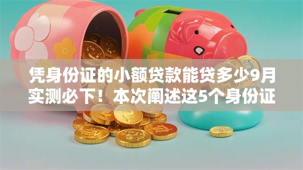 凭身份证的小额贷款能贷多少9月实测必下！本次阐述这5个身份证小额借款平台能借多少