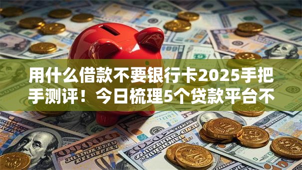 用什么借款不要银行卡2025手把手测评！今日梳理5个贷款平台不用银行卡