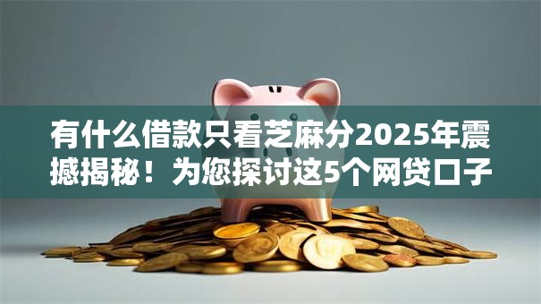 有什么借款只看芝麻分2025年震撼揭秘!为您探讨这5个网贷口子只看芝麻分 有什么借款只看芝麻分2025年震撼揭秘!为您探讨这5个网贷口子只看芝麻分