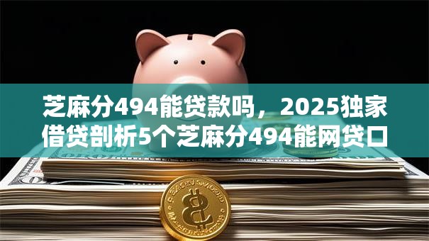 芝麻分494能贷款吗，2025独家借贷剖析5个芝麻分494能网贷口子