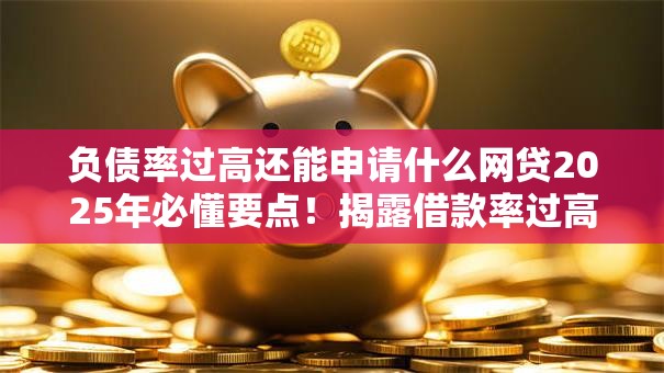 负债率过高还能申请什么网贷2025年必懂要点！揭露借款率过高还能申请平台贷款