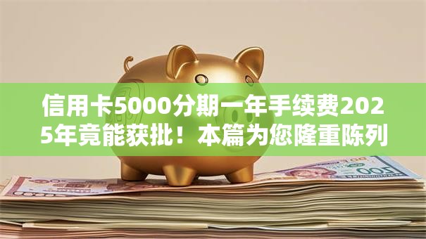 信用卡5000分期一年手续费2025年竟能获批！本篇为您隆重陈列！